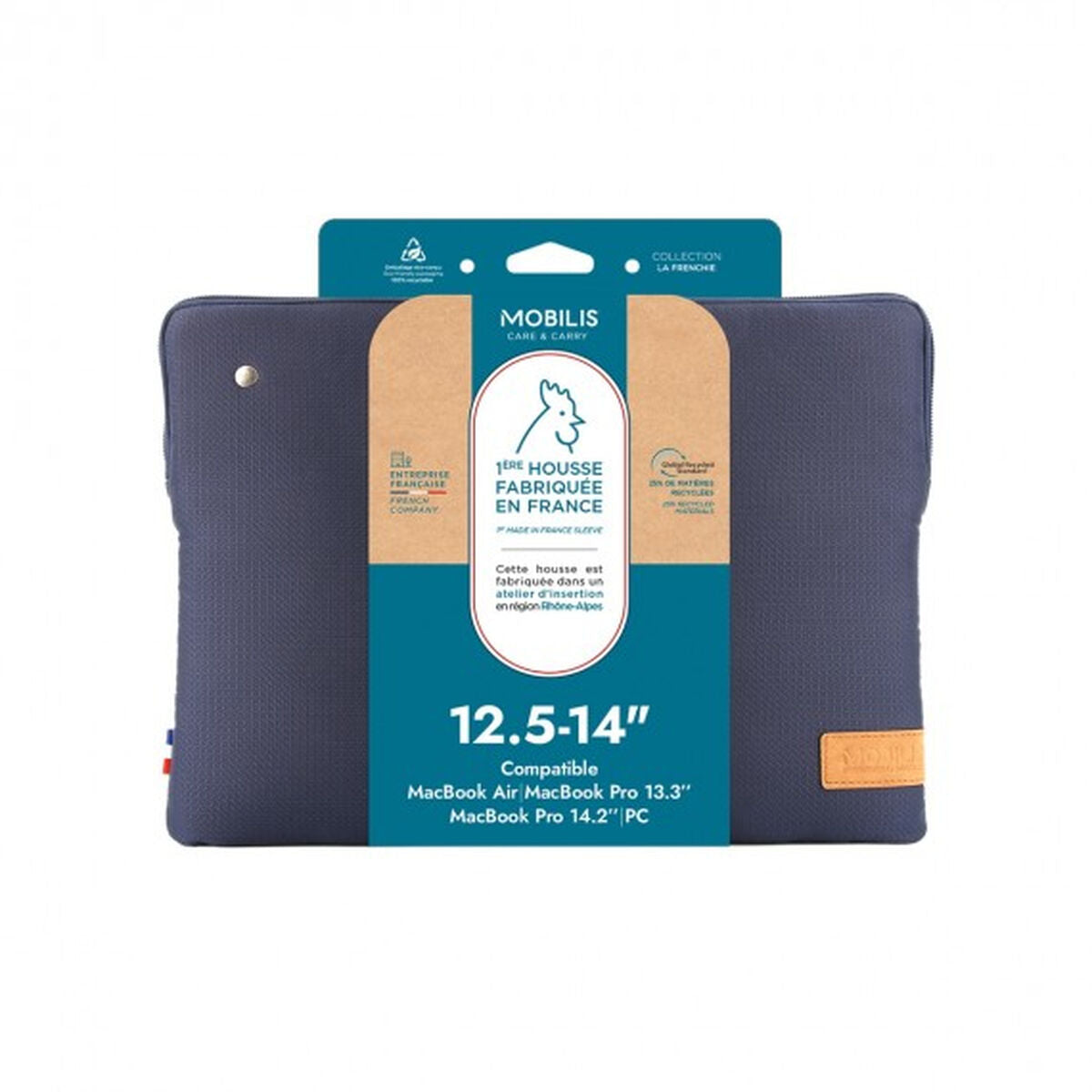 Laptop Cover Mobilis 069001 Laptop Cover Blue-1