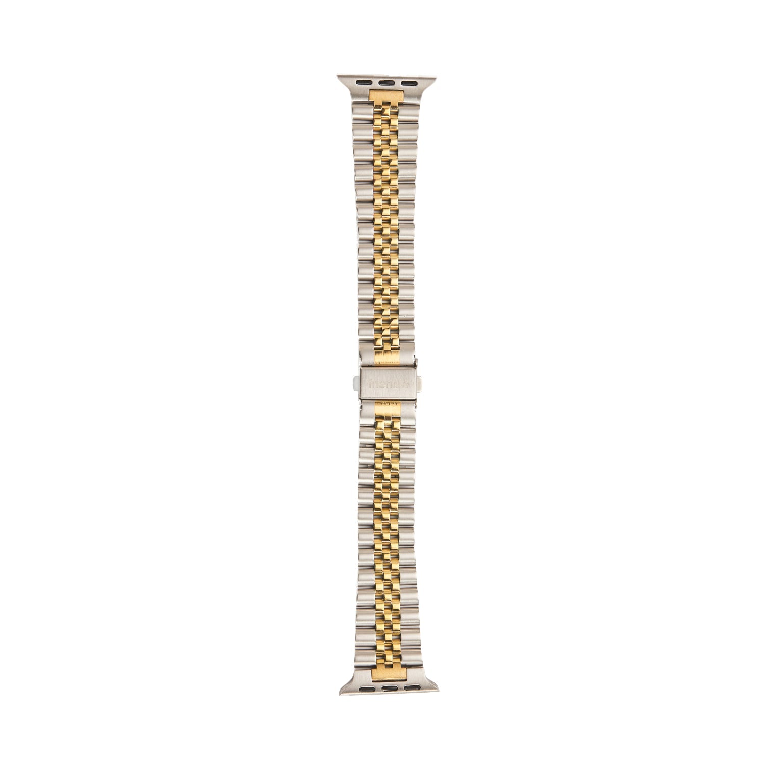 Stainless Steel Link Bracelet Band - The Perth in Silver and Gold Small - Compatible with Apple Watch Size 38mm to 41mm-1