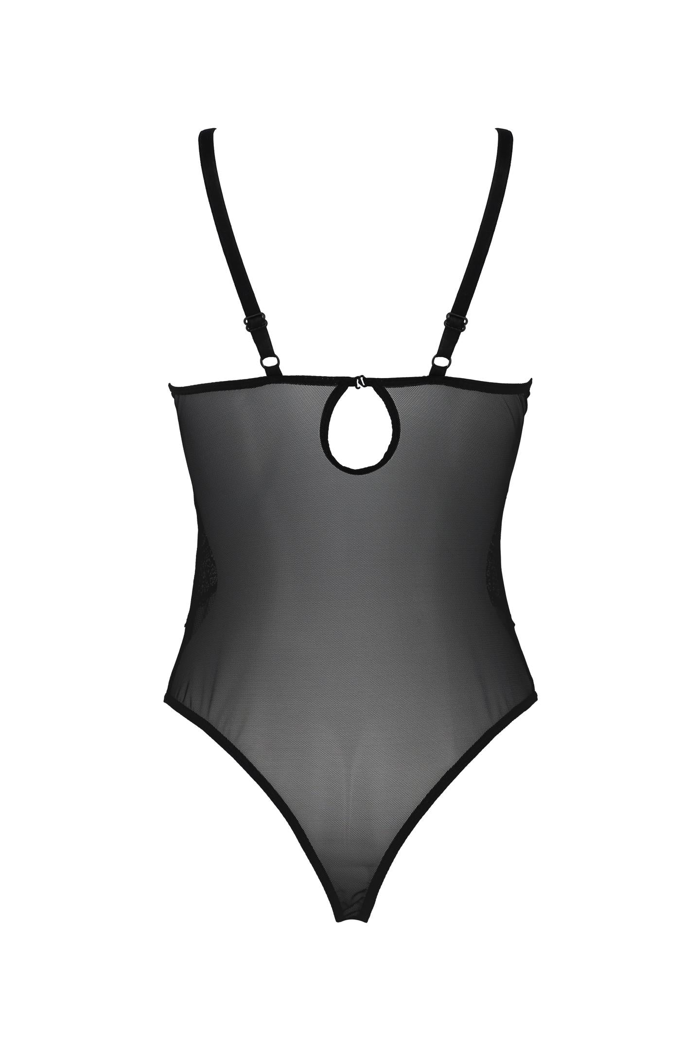 schwarzer Damenbody PA596642 - 2XL/3XL-5